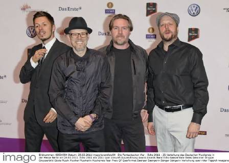 Die Fantastischen Vier - Echo 2011 - 20.Verleihung des Deutschen Musikpreis in der Messe Berlin am 24.03.2011. Echo 2011