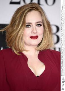 Adele bei den BRIT Awards 2016 in der O2 Arena. London, 24.02.2016 Adele  Foto:xS.xVasx xFuturexImage