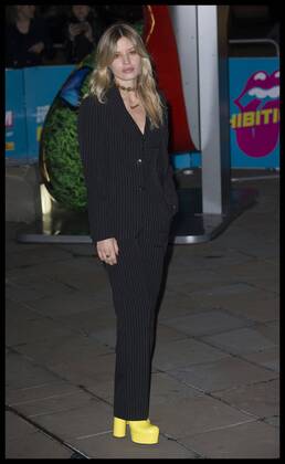 . 04 04 2016. London, United Kingdom. Georgia May Jagger arriving at the opening night gala in London of the Rolling Stones exhibition: Exhibitionism.  xStephenxLockx xi-Imagesx IIM-12330-0045