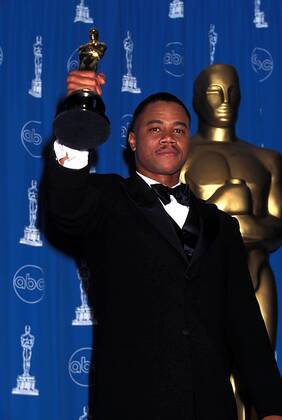 OSCARS. Bester Nebendarsteller. Preisträger 1991-2000 Jan. 1, 2011 - K8146LR.69TH ANNUAL ACADEMY OSCAR AWARDS LA CA. LISA ROSE- 1997..CUBA GOODING JR - ZUMAg49_