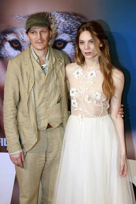 Georg Friedrich und Lilith Stangenberg bei der Premiere des Kinofilms Wild im Kino International. Berlin, 12.04.2016 Foto:xT.xBartillax xFuturexImage