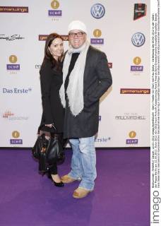 Gerry Friedle (DJ Ötzi) mit Frau Sonja - Verleihuing des ECHO 2012 in der Hallen der Messe Berlin am 22.03.2012. Echo 2012