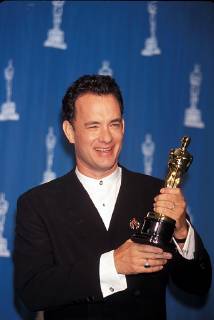 K1037AR.67TH ANNUAL ACADEMT OSCARS AWARDS 03 27 1995. 1995.TOM HANKS - ZUMAg115