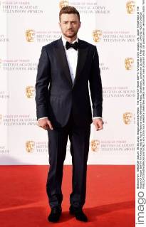 The House Of Fraser BAFTA TV Awards 2016 London, UK. Justin Timberlake at The House Of Fraser BAFTA TV Awards held at Royal Festival Hall, Bellvedere Road, Southbank, London on Sunday 8 May 2016. LMK392 -60273-090516 
