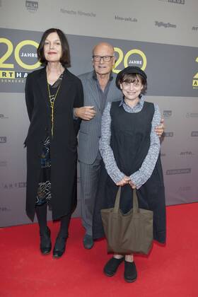 Angela Winkler, Volker Schlöndorff und Katharina Thalbach - Eröffnung des Festivals 20 Jahre ARTHAUS BESONDERE FILME mit Die Blechtrommel - Director s Cut im Filmkunst 66 in Berlin am 02.06.2014. 20 Jahre ARTHAUS