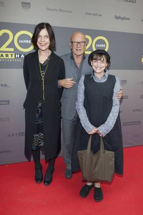 Angela Winkler, Volker Schlöndorff und Katharina Thalbach - Eröffnung des Festivals 20 Jahre ARTHAUS BESONDERE FILME mit Die Blechtrommel - Director s Cut im Filmkunst 66 in Berlin am 02.06.2014. 20 Jahre ARTHAUS