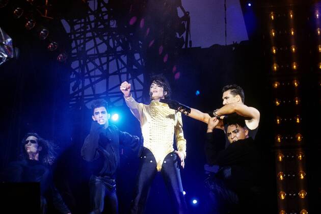 Michael Jackson, Konzert im Volksparkstadion Hamburg