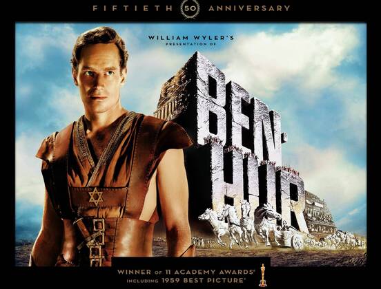 Ben Hur , the 1959 epic of all biblical epics starring Charlton Heston and Jack Hawkins. WHA  !ACHTUNG AUFNAHMEDATUM GESCHÄTZT! Copyright: WHA UnitedArchivesWHA_043_0760