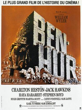 Ben Hur , the 1959 epic of all biblical epics starring Charlton Heston and Jack Hawkins. WHA  !ACHTUNG AUFNAHMEDATUM GESCHÄTZT! Copyright: WHA UnitedArchivesWHA_043_0763