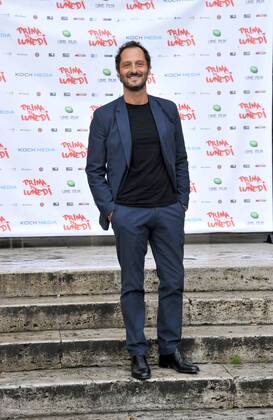 Rome Photocall film First Monday . Pictured: Fabio Troiani Trussardi dress  Copyright: xCamillaxMorandix
