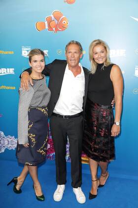 Anke Engelke, Christian Tramitz und Franziska van Almsick bei der Findet Dorie Kino Premiere am 15.09.2016 in Berlin Findet Dorie Kinopremiere in Berlin, 2016 