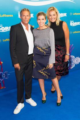 Themen der Woche Bilder des Tages Christian Tramitz, Anke Engelke und Franziska van Almsick - Deutschlandpremiere von FINDET DORIE im Zoo Palast in Berlin am 15.09.2016. Deutschlandpremiere FINDET DORIE