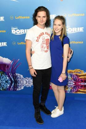 Tilman Pörzgen und Lina Larissa Strahl bei der Premiere des Kinofilms Findet Dorie Finding Dory im Zoo Palast. Berlin, 15.09.2016 Foto:xFredericx xFuturexImage