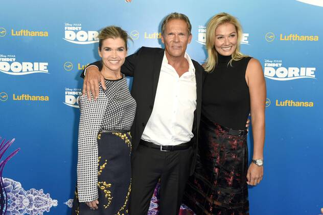 Anke Engelke, Christian Tramitz und Franziska van Almsick bei der Premiere des Kinofilms Findet Dorie Finding Dory im Zoo Palast. Berlin, 15.09.2016 Foto:xFredericx xFuturexImage