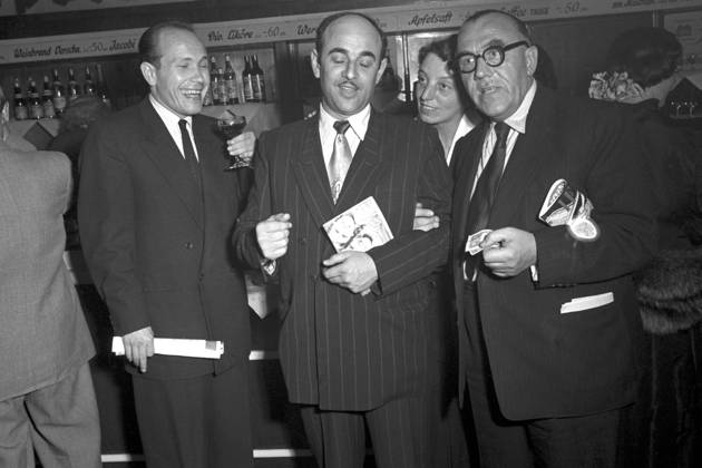 Artur Brauner bei der 1. Internationalen Filmfestspielen Berlin 1st Berlin Film Festival (Berlinale), Berlin, 10.06.1952 Foto:xFimlweltx xFuturexImage