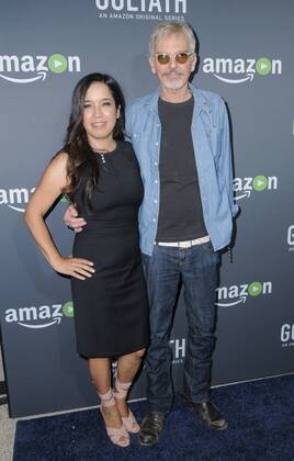 September 30, 2016 - West Hollywood, CA, United States - 30 September 2016 - West Hollywood, California. Connie Angland, Billy Bob Thornton. Amazon Red Carpet Premiere Screening Of Original Drama Series Goliath held at The London West Hollywood. Photo Credit: AdMedia West Hollywood United States - ZUMAa123
