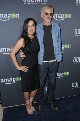 September 30, 2016 - West Hollywood, CA, United States - 30 September 2016 - West Hollywood, California. Connie Angland, Billy Bob Thornton. Amazon Red Carpet Premiere Screening Of Original Drama Series Goliath held at The London West Hollywood. Photo Credit: AdMedia West Hollywood United States - ZUMAa123
