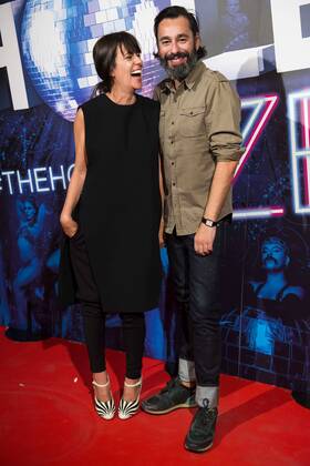Amaya Arzuaga and Juanjo Oliva attends to the premiere of the The Hole Zero Show at Teatro Calderon in Madrid. October 04, 2016.  (20161004023)