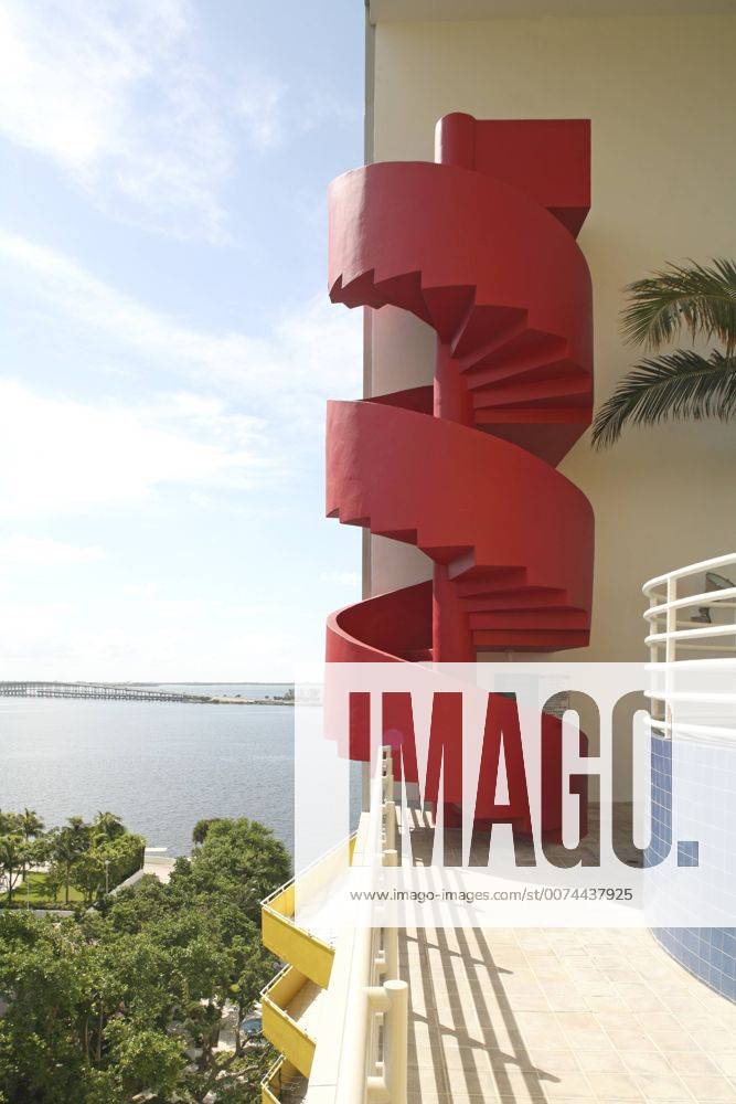 Usa Florida Miami The Atlantis Condominium Designed By Arquitectonica In 19 The Building Gained Fa