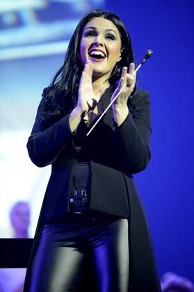 Alexandra Arrieche live bei der Night of the Proms 2016 in der TUI-Arena. Hannover, 15.12.2015 Foto:xR.xKeuntjex xFuturexImage