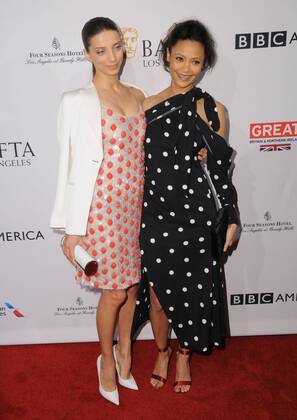 January 7, 2017 - Beverly Hills, CA, United States - 07 January 2017 - Beverly Hills, California - Angela Sarafyan, Thandie Newton. The BAFTA Tea Party held at the Four Seasons Hotel Los Angeles. Photo Credit: AdMedia Beverly Hills United States - ZUMAa123 20170107_zaa_a123_508