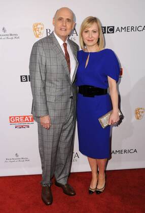 January 7, 2017 - Beverly Hills, CA, United States - 07 January 2017 - Beverly Hills, California - Jeffrey Tambor, Kasia Ostlun. The BAFTA Tea Party held at the Four Seasons Hotel Los Angeles. Photo Credit: AdMedia Beverly Hills United States - ZUMAa123 20170107_zaa_a123_524