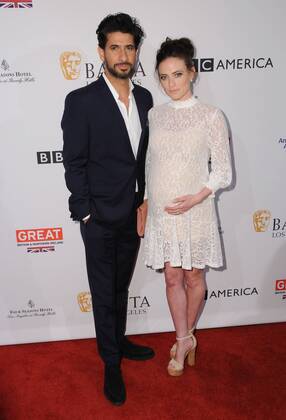 January 7, 2017 - Beverly Hills, CA, United States - 07 January 2017 - Beverly Hills, California - Raza Jaffrey, Lara Pulver. The BAFTA Tea Party held at the Four Seasons Hotel Los Angeles. Photo Credit: AdMedia Beverly Hills United States - ZUMAa123 20170107_zaa_a123_536