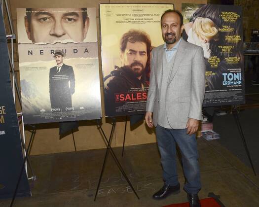 The Salesman Director Asghar Farhadi attends the American Cinematheque Golden Globe Symposium of Foreign-Language Nominated Film with their Directors at the Egyptian Theatre on January 7, 2017 in Hollywood, California. USA - 2017 - American Cinematheque Golden Globe Foreign-Language Nominated Films Symposium in Hollywood  Copyright: xBillyxBennightx