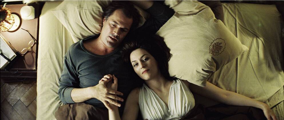 Feb 09, 2007 - Berlin, GERMANY - RELEASE DATE: February 9, 2007 (USA). GERMAN TITLE: Das Leben der Anderen. DIRECTOR: Florian Henckel von Donnersmarck. STUDIO: Wiedemann & Berg Filmproduktion Sony Pictures Classics. PLOT: A horrifying, sometimes unintentionally funny system of observation in the former East Germany. PICTURED: SEBASTIAN KOCH and MARTINA GEDECK. - ZUMAg90_ 20070209_ddn_g90_413