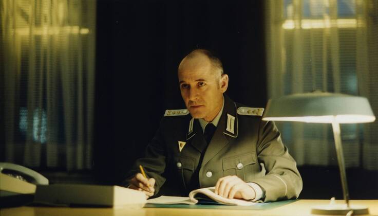 Feb 09, 2007 - Berlin, GERMANY - RELEASE DATE: February 9, 2007 (USA). GERMAN TITLE: Das Leben der Anderen. DIRECTOR: Florian Henckel von Donnersmarck. STUDIO: Wiedemann & Berg Filmproduktion Sony Pictures Classics. PLOT: A horrifying, sometimes unintentionally funny system of observation in the former East Germany. PICTURED: ULRICH MUHE. - ZUMAg90_ 20070209_ddn_g90_418