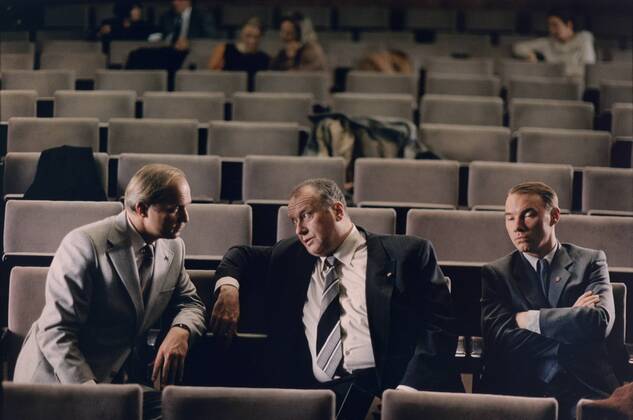 Feb 09, 2007 - Berlin, GERMANY - RELEASE DATE: February 9, 2007 (USA). GERMAN TITLE: Das Leben der Anderen. DIRECTOR: Florian Henckel von Donnersmarck. STUDIO: Wiedemann & Berg Filmproduktion Sony Pictures Classics. PLOT: A horrifying, sometimes unintentionally funny system of observation in the former East Germany. PICTURED: (L-R) ULRICH MUHE, THOMAS THIME, and ULRICH TUKUR. - ZUMAg90_ 20070209_ddn_g90_419
