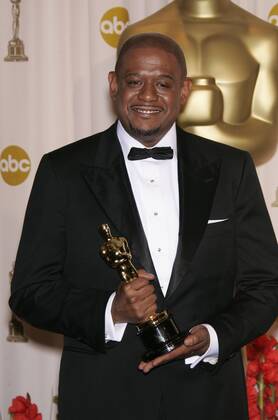 OSCARS. Bester Hauptdarsteller. Preisträger 2001-2010 Feb 25, 2007 - Los Angeles, CA, USA - Actor FOREST WHITAKER with his award for Best Actor in The Last King of Scotland in the pressroom at the 79th Annual Academy Awards held at the Kodak Theatre in Los Angeles. - ZUMAo05_ 20070225_xxb_o05_322