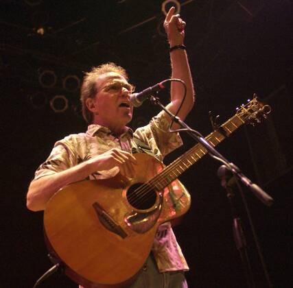 Jul 02, 2006; Myrtle Beach, SC, USA; Musician COUNTRY JOE McDONALD performs live as his 2006 tour makes a stop at Barefoot Landing located in Myrtle Beach. Mandatory - ZUMAm78_ 20060702_mkh_m78_879