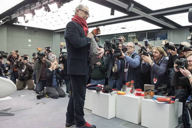 Berlinale-Direktor Dieter Kosslick während der Programmpressekonferenz anlässlich des bevorstehenden Internationalen Filmfestivals in Berlin Pressekonferenz zur Berlinale 2017 in Berlin