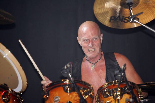 Aug 24, 2005; Hollywood, CA, USA; CHRIS SLADE at theÒRock This WayÓ tour at the Avalon Nightclub, Hollywood, California. Mandatory - ZUMAl64_ 20050824_riz_l64_011 Copyright: xDavidxLivingstonx