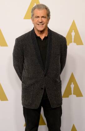 Actor filmmaker Mel Gibson attends the 89th annual Academy Awards Oscar nominees luncheon at the Beverly Hilton Hotel in Beverly Hills, California on February 6, 2017.  LAP20170206084 JIMxRUYMEN