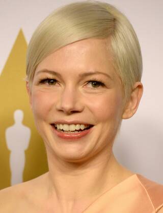 Actress Michelle Williams attends the 89th annual Academy Awards Oscar nominees luncheon at the Beverly Hilton Hotel in Beverly Hills, California on February 6, 2017.  LAP20170206099 JIMxRUYMEN