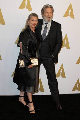 February 6, 2017 - Beverly Hills, CA, United States - 6 February 2017 - Los Angeles, California - Jeff Bridges with wife Susan Geston... 89th Oscars Nominees Luncheon held in the Grand Ballroom at the Beverly Hilton Hotel in Beverly Hills. Photo Credit: AdMedia Beverly Hills United States - ZUMAa123 20170206_zaa_a123_016 Copyright: xAdmediax