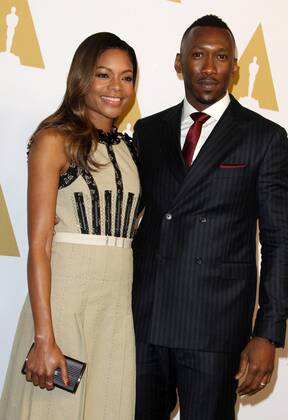 February 6, 2017 - Beverly Hills, CA, United States - 6 February 2017 - Los Angeles, California - Naomie Harris and Mahershala Ali... 89th Oscars Nominees Luncheon held in the Grand Ballroom at the Beverly Hilton Hotel in Beverly Hills. Photo Credit: AdMedia Beverly Hills United States - ZUMAa123 20170206_zaa_a123_116 Copyright: xAdmediax