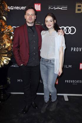 Florian Bartholomäi und Maria Ehrich beim Place To B Pre Berlinale Dinner im Provocateur. Berlin, 07.02.2017 Foto:xS.xGabschx xFuturexImage