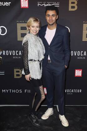 Caro Cult und Langston Uibel beim Place To B Pre Berlinale Dinner im Provocateur. Berlin, 07.02.2017 Foto:xS.xGabschx xFuturexImage