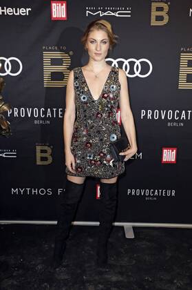 Lisa Banholzer beim Place To B Pre Berlinale Dinner im Provocateur. Berlin, 07.02.2017 Foto:xS.xGabschx xFuturexImage