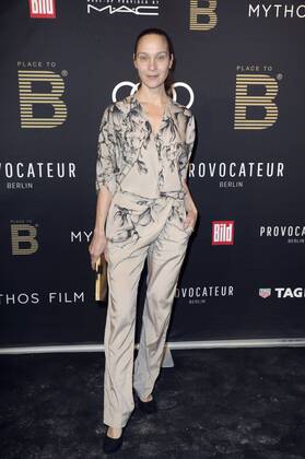 Jeanette Hain beim Place To B Pre Berlinale Dinner im Provocateur. Berlin, 07.02.2017 Foto:xS.xGabschx xFuturexImage