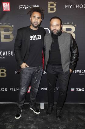 Patrick Owomoyela und Bardia Torabi beim Place To B Pre Berlinale Dinner im Provocateur. Berlin, 07.02.2017 Foto:xS.xGabschx xFuturexImage