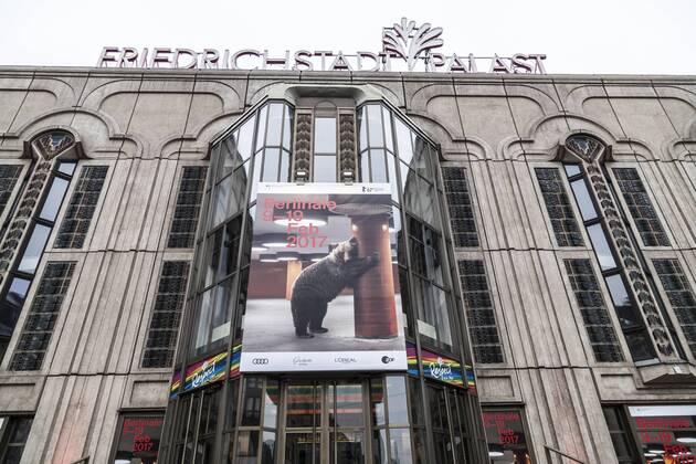 Briedrichstadtpalast Werbeplakat Berlinale 2017 Briedrichstadtpalast Werbeplakat Berlinale 2017