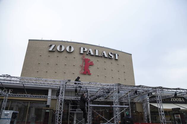 Aufbauarbeiten Zoo Palast Berlin 2017 Aufbauarbeiten Zoo Palast Berlin 2017