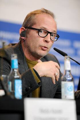 Regisseur Etienne Comar während der Pressekonferenz zum Film DJANGO anlässlich der 67. Berlinale snapshot-photography K.M.Krause