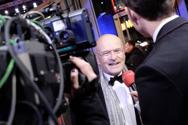 Regisseur Volker Schlöndorff anlässlich der Eröffnung der67. Berlinale 67. Internationale Filmfestspiele Berlin