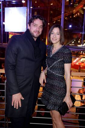 Ronald Zehrfeld und Johanna Wokalek bei der Party zur Eroeffnung der 67. Berlinale am 9.02.2017 in Berlin Berlinale 2017 Opening Party in Berlin, 2017 
