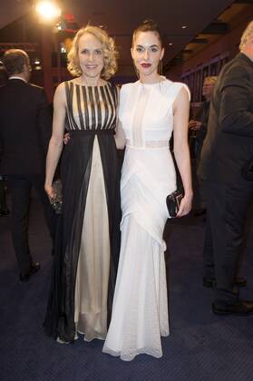 Juliane Köhler and Janina Kim Riedle attending the opening party at the 67th Berlin International Film Festival Berlinale 2017 at Berlinale Palast on February 9, 2017 in Berlin, Germany. Foto:xF.xKernx xFuturexImage